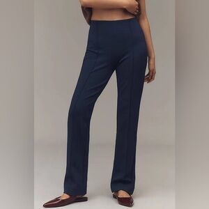 Anthropologie Maeve NWT Navy Zip Pocket trousers Size 00